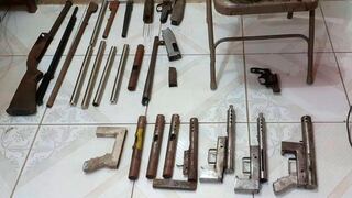 Intervienen a “fábrica” clandestina de armas de fuego muy cerca de frontera con Perú