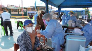 COVID-19: Arequipa mejora su cobertura de vacunación y ya tiene un avance de 88,2%