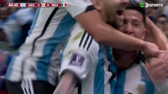 Argentina vs. México: Enzo Fernández marca un golazo y asegura el 2-0 de la Albiceleste Qatar 2022 | VIDEO