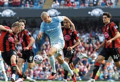 Erling Haaland se rapó su larga cabellera y deja de hacer goles