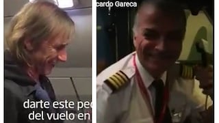 ​YouTube: el bello gesto de piloto en vuelo con Ricardo Gareca (VIDEO)