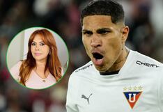 Paolo Guerrero a Magaly Medina tras altercado con reportero: Judicialmente está prohibida de mencionarme en su programa (VIDEO)