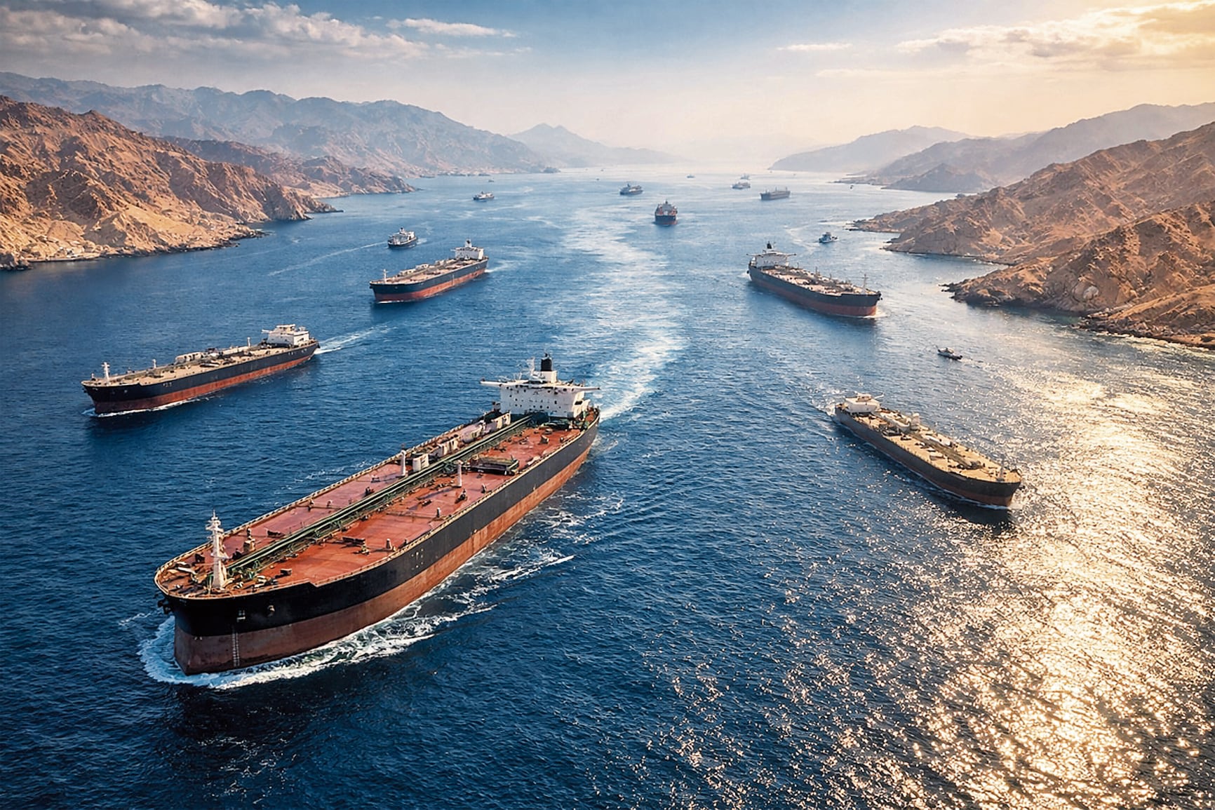 Por el estrecho de Ormuz pasa el 20 % del petróleo mundial y sería cerrado totalmente.