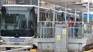 Metropolitano: buses recortan y desvían su recorrido ante protestas en el Cercado de Lima