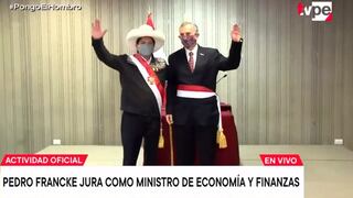 Pedro Francke y Aníbal Torres juramentaron como ministros de Economía y Justicia
