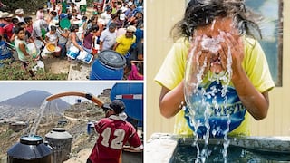 10 millones de peruanos no cuentan con agua potable