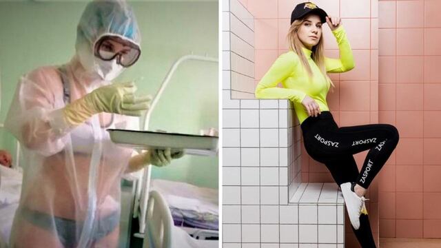 Enfermera que se volvió viral por atender pacientes en ropa interior, consiguió trabajo en la televisión | FOTOS 