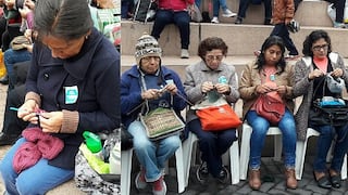 ​Miraflores: Tejedoras elaboran más de 300 chullos para repartir en 'Ticlio Chico'