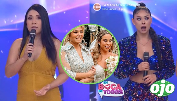 Pamela Franco jala las orejas a Christian Domínguez por show en boda de Ethel Pozo