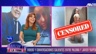 Magaly Medina le preguntó a su equipo si querían ver el video de Paloma de la Guaracha desnuda: “¡NO, POR FAVOR!”