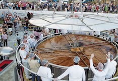 Preparan el tazón de sopa más grande del mundo y récord queda certificado