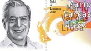 España presenta sello dedicado a Mario Vargas Llosa