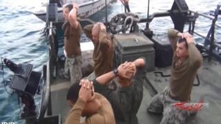 Irán liberó a los diez marinos de EE.UU. detenidos en sus aguas territoriales 