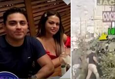 Ampayan al novio de Florcita Polo entrando a un hotel luego de embarcarla