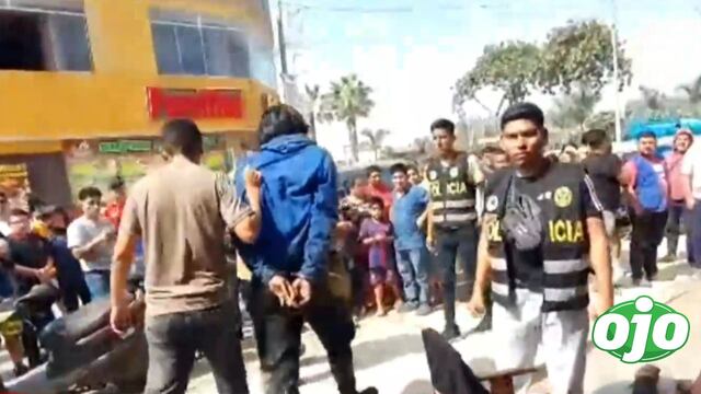 Delincuente es abatido en asalto frustrado de pollería en Puente Piedra (VIDEO)