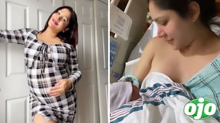 Lesly Castillo dio a luz en EE.UU: comparte la primera foto de su bebita