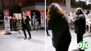 Ángelo Fukuy puso la cumbia en el “vacunatón” e hizo bailar a Ugarte y Bermúdez | VIDEO