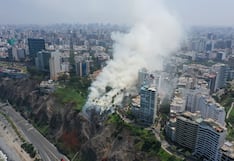 Fuego en la Costa Verde: incendio enciende alarma e investigan causa