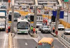 Peaje subirá desde el 30 de enero