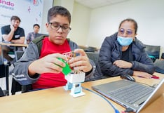 Diez pacientes del Instituto Nacional del Niño San Borja armaron y programaron sus propios robots
