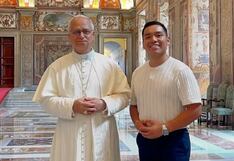 Papa León XIV ya escuchó su cumbia y recibió a Donnie Yaipén en el Vaticano