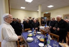 Papa León XIV almorzó con sus amigos obispos del Perú