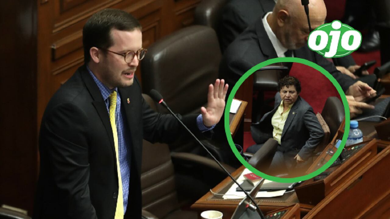 Congresistas discutieron durante debate de moción de censura contra la ministra de Cultura, Leslie Urteaga. (Fotos: Alessandro Currarino / @photo.gec)