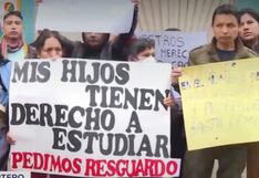 Pequeños colegios son blancos de extorsiones