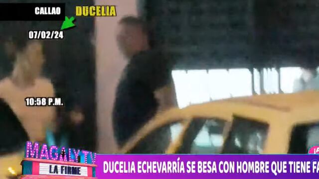 Ampayan a Ducelia Echevarria besando a hombre de 45 años y que vive con su familia