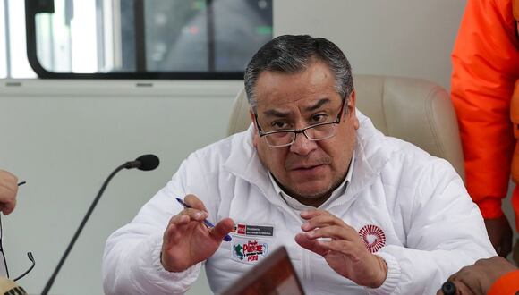 Gustavo Adrianzén aseguró que él es el vocero autorizado del Gobierno luego de Dina Boluarte. (Foto: PCM)