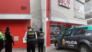 Ladrones entran a local de KFC por ducto de ventilación y se llevan 15 mil soles en San Juan de Lurigancho│VIDEO