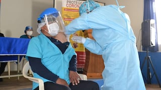 “A la fecha se ha vacunado a más de 77 mil personas, lo que representa el 54% de la meta”, según ministra Cornejo