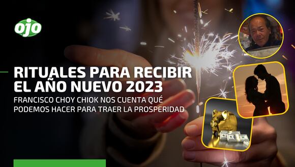 Año nuevo 2023: Sigue estos rituales el 31 de diciembre para mejorar tu suerte en el amor, trabajo y salud