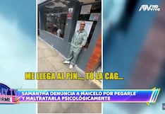 Graban a Maicelo gritando a Samantha Batallanos en la calle: “A mi me llega, no vas”