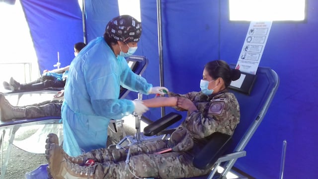 Surco: Realizan campaña de donación de sangre en Base Aérea Las Palmas