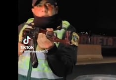 Esta es la verdad del video donde policía encañona con AKM a conductor en Chancay