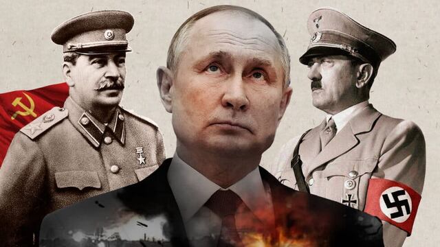 Putin, Hitler y Stalin tienen el mismo sello, y “democracias” han actuado igual con los tres