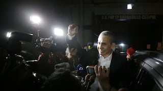 Ollanta Humala salió libre y denunció persecución política y judicial