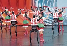 China: hasta robots humanoides bailan y hacen pasos increíbles por Año Nuevo Chino