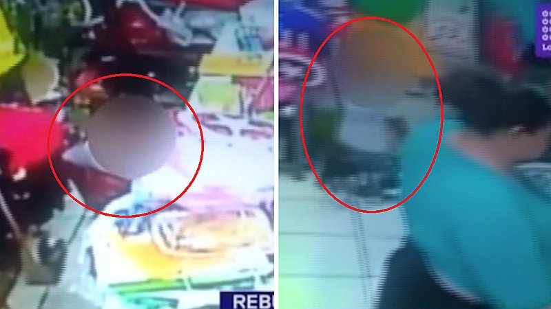 Mujer usa a niño de 5 años para robar dentro de tienda en el Centro de Lima (VIDEO)