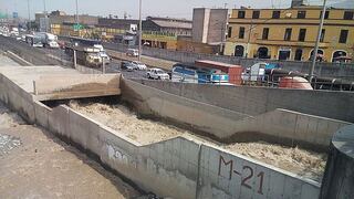 ​Puente Trujillo: Defensa Civil monitorea caudal del río Rímac