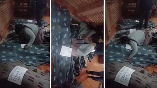 “¡Despierta papi!”: el desgarrador video de una madre frente a su hijo muerto en Bolivia