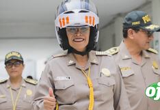 Presentan a la primera mujer en comandar la jefatura de División de Tránsito de la PNP