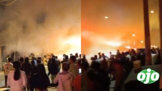 Sereno pierde su hogar en incendio presuntamente provocado por un pirotécnico en Villa El Salvador