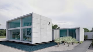 El concreto prefabricado toma protagonismo en CASACOR con una propuesta de vivienda contemporánea