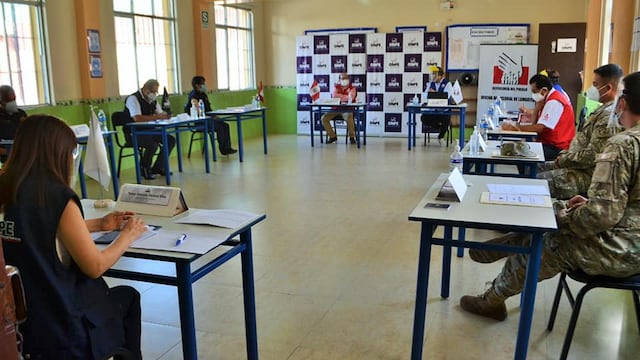 ODPE coordina protocolos de seguridad en Lambayeque para las elecciones del 11 de abril