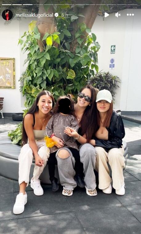 Melissa Klug junto a Samahara | Imagen captura de 'Instagram'