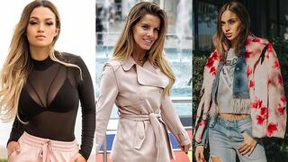 4 hermosas famosas que quedaron fascinadas por la tendencia "striped jeans"