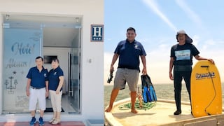 Hijo de pescador y madre ayacuchana crea hotel en Pisco