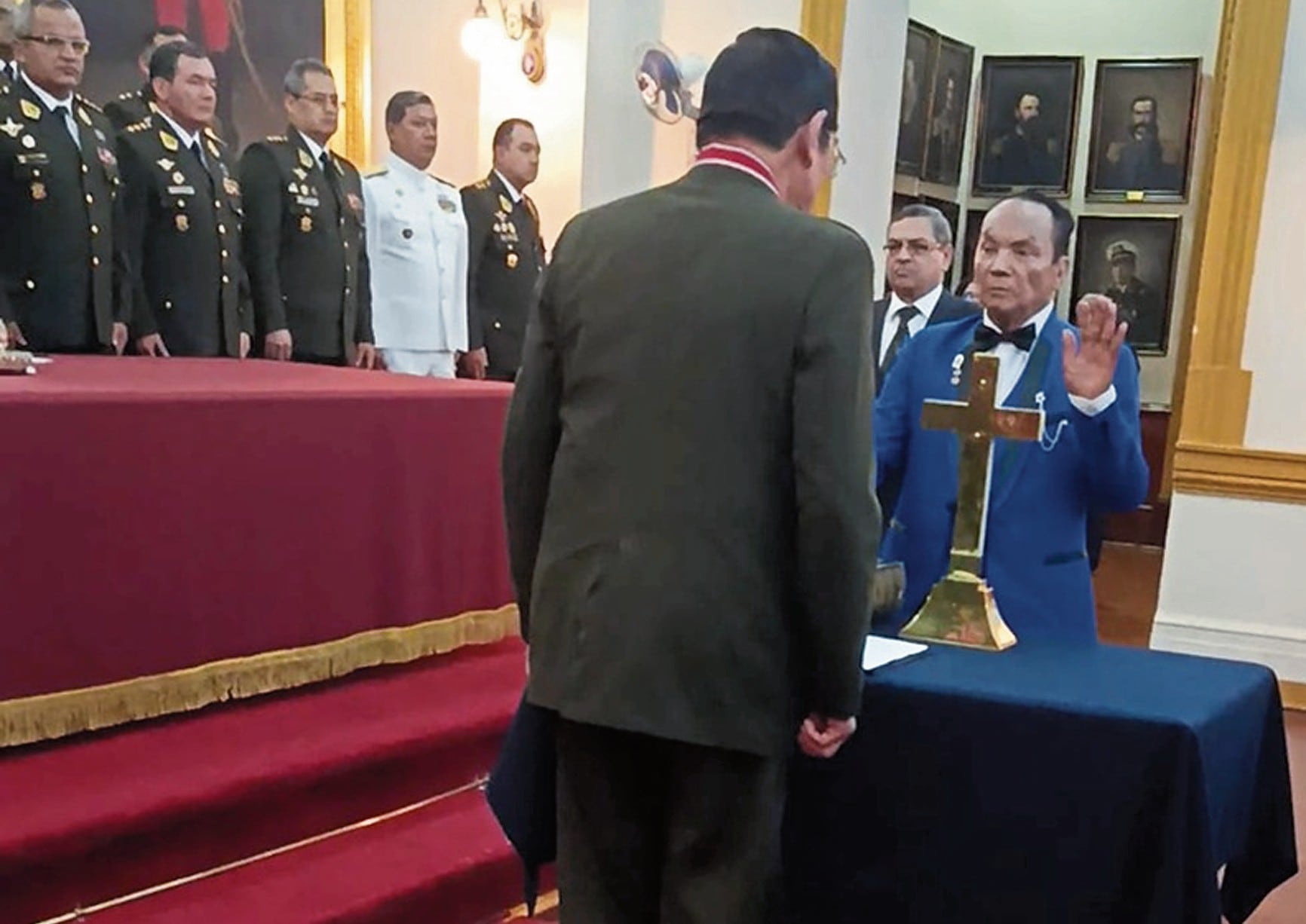 Pablo Villanueva “Melcochita” juró como nuevo miembro de la Benemérita Sociedad Fundadores de la Independencia.